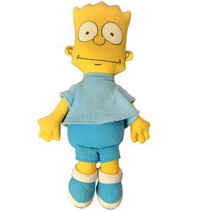 The Simpsons Bart Vintage 1990 Rag Doll Stuffed Toy Plush Retro Tv Show 90s Play